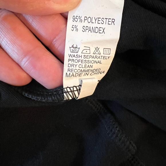 XL NEW Lightwear EZwear Spring Black Fried Fall Winter Womens Black Sweatshirt - Picture 5 of 11